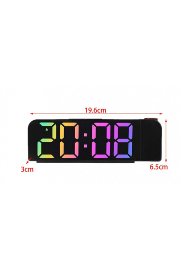 RDA320 digital LED multifunctional electronic table clock - 6