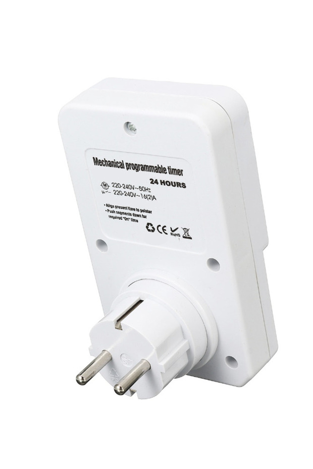 Programmable socket with 24h segment timer - 5