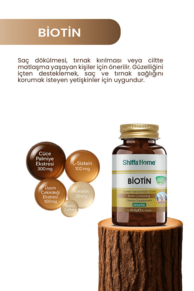 Biotin 60 Tablet - 5