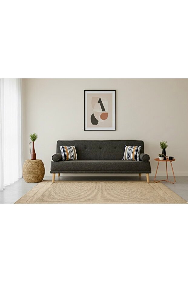BOLD ÜÇLÜ KANEPE, ANTRASİT - 2