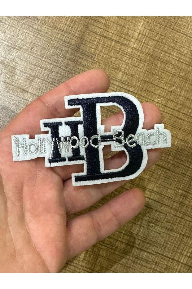 5X9 CM IRON-ON LETTER H AND B CLOTHING PATCH SEWING HOBBY ACCESSORY