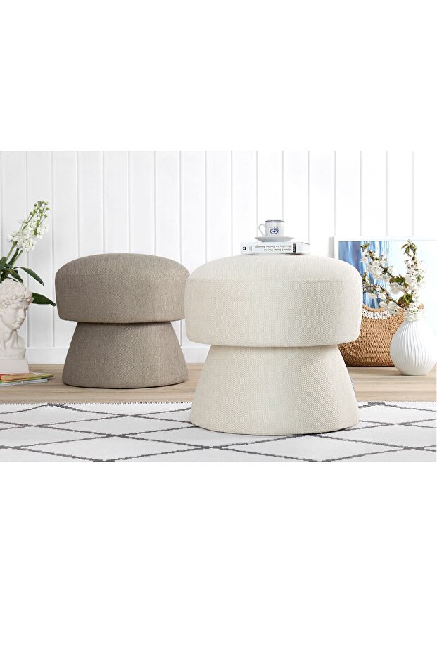 Endor Puf - Krem - 5