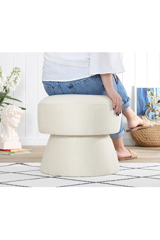 Endor Puf - Krem - 4