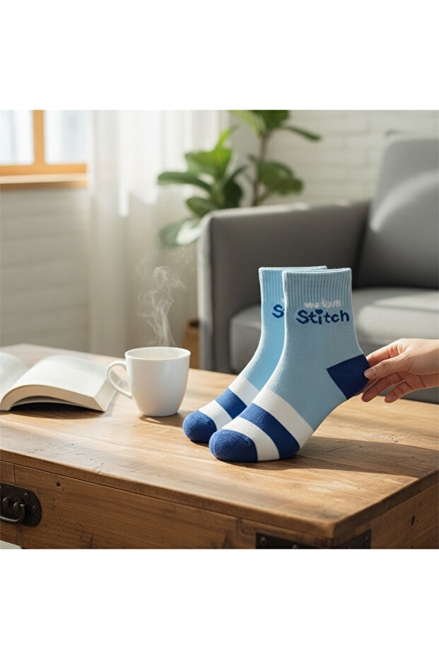 Stitch Çorap 2 Çift - 5