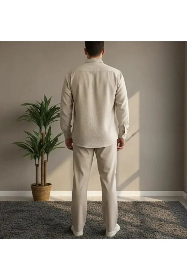 Oversize Rahat Kalıp Gömlek - 5