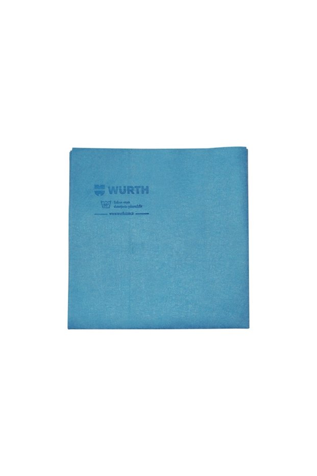 Synthetic Suede Fabric - 40X40 cm - Blue - 170 Gr