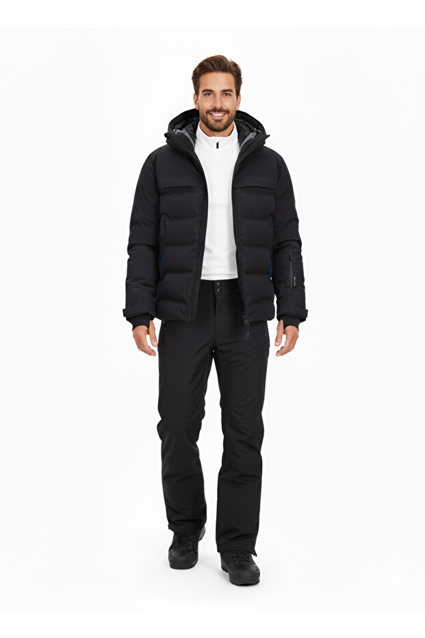 Jcotarwin Puffer Erkek Mont Siyah - 5