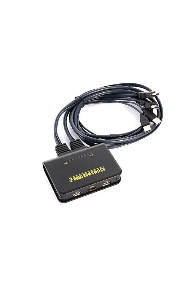 2 Port Usb Hdmı Kvm Switch - 1
