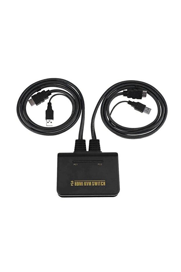 2 Port Usb Hdmı Kvm Switch - 2