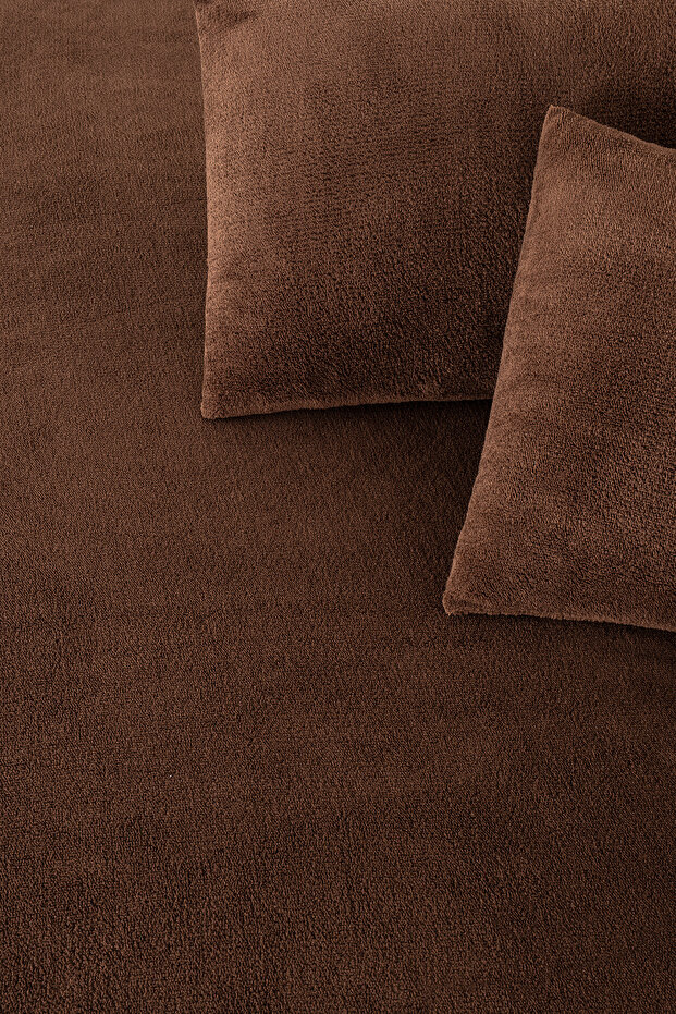 Wellsoft Soft Double Fitted Elastic Sheet Set - 3