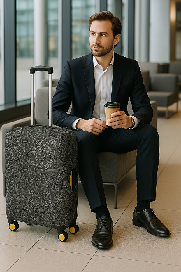 My Saraciye Luggage Cover Suitcase Protector (Citer Pattern)