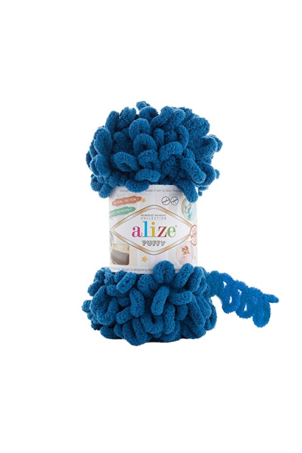 Petrol Puffy Color Code-646- Hand Knitting Rope (Pack of 5)
