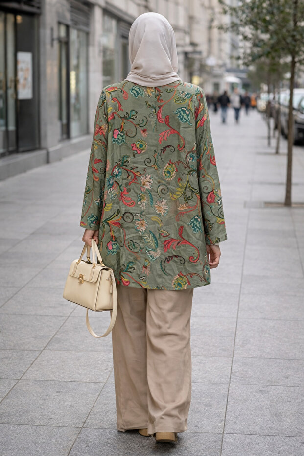 ملابس داخلية تونيك مريحة منقوشة - 2