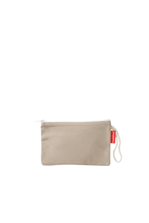 Bej Clutch Bez Çanta - 1