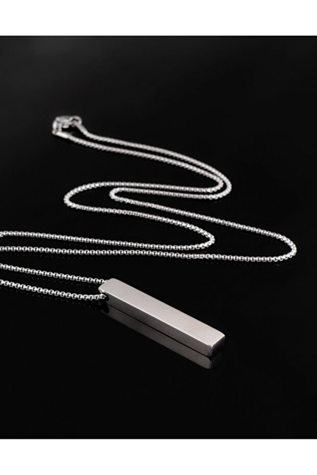Çelik Bar Kolye FT2278GM - 3