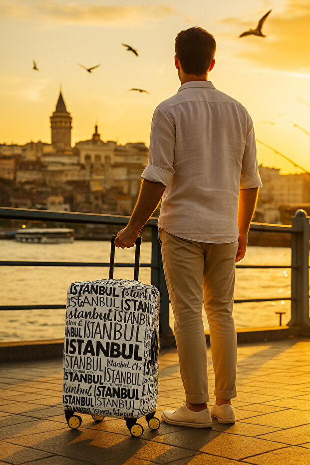 My Saracye Luggage Cover Suitcase Protector (ISTANBUL)