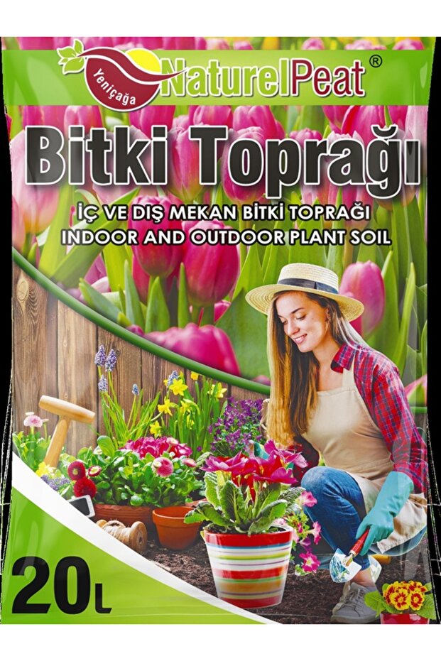 NATURELPeat Bitki Toprağı 20 Litre - 4