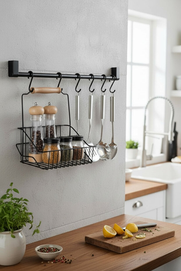 RETRO MUTFAK SEPETİ - 1