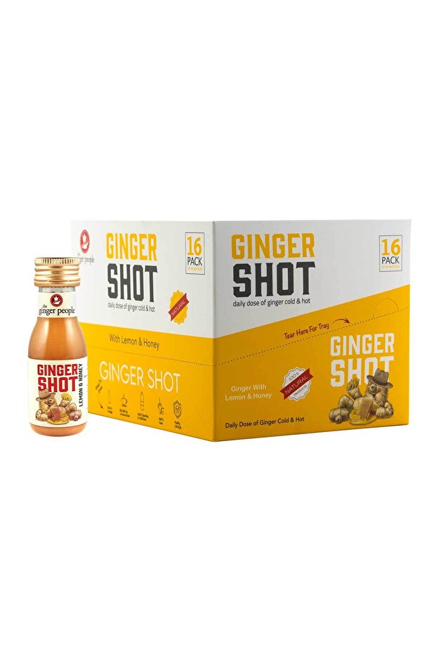 Ginger Shot | Premium Ginger Beverage | Natural Ginger Honey Lemon Juice 30ml (16)