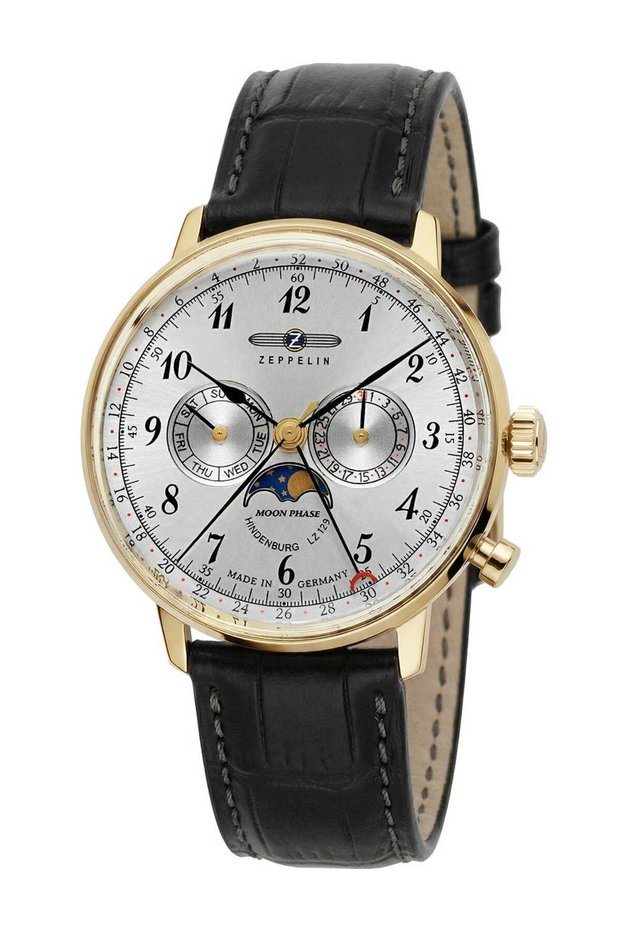 Ceas bărbătesc 7038-1, cuarț, 40mm, 3ATM