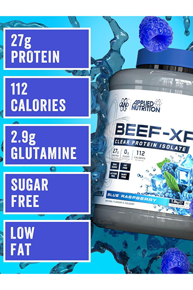 بيف إكس بي كلير هيدرولزد بروتين نكهة التوت الازرق Beef-XP Clear Protein 1.8 KG - 2