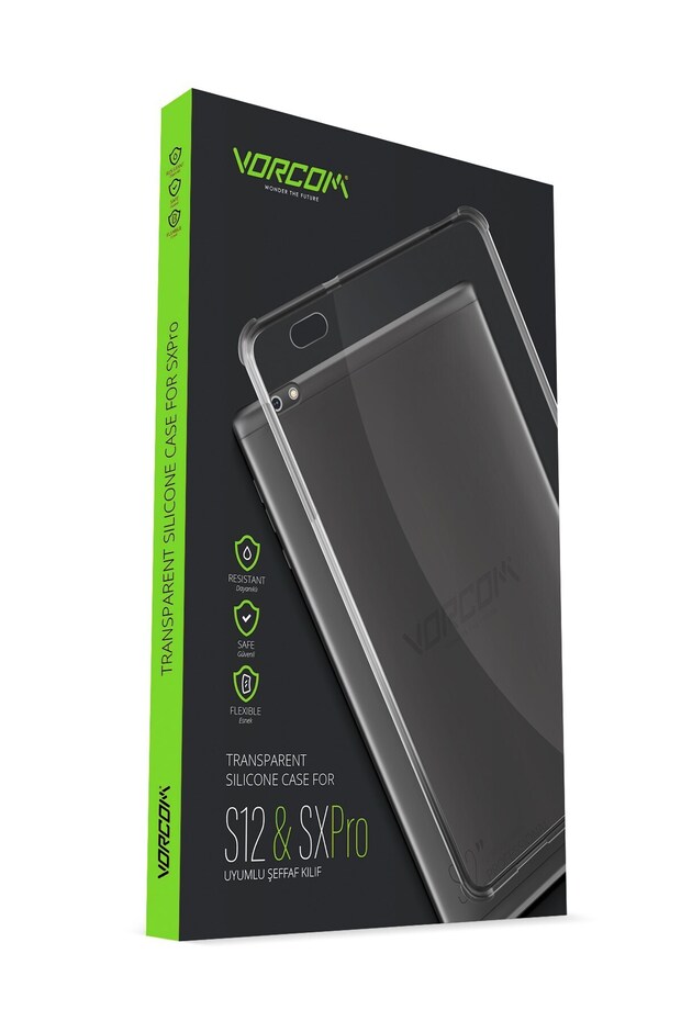 حافظة شفافة متوافقة مع أجهزة S12 وSXPro اللوحية - 1