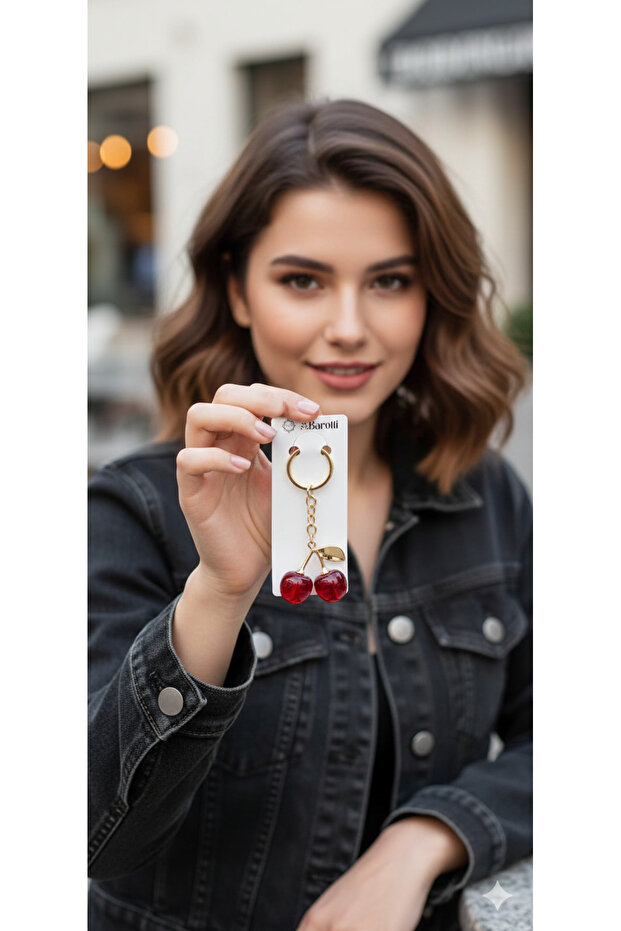 Cherry Figured Keychain - 4