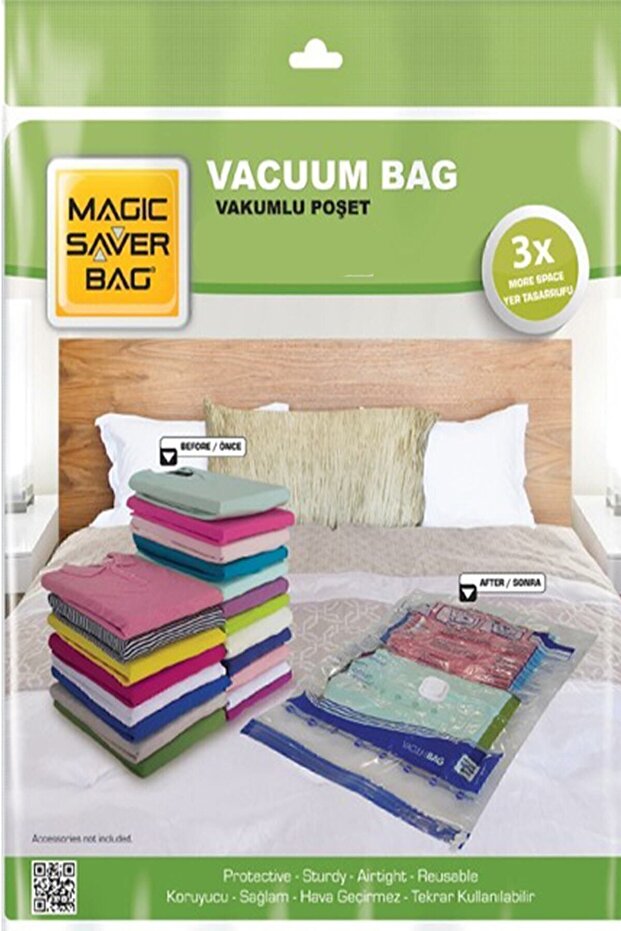 7-Piece I'm Making Room for My Home Vacuum Bag Set (2l + 2xl + 2xxl + 1 Jumbo)