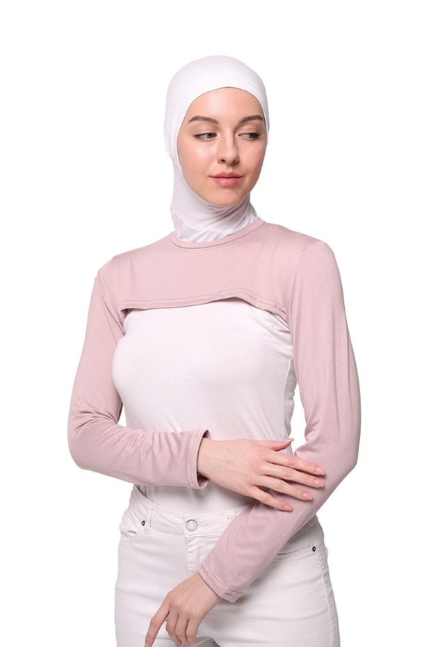 طوق الرقبة ذو الياقة الصفرية - مسحوق