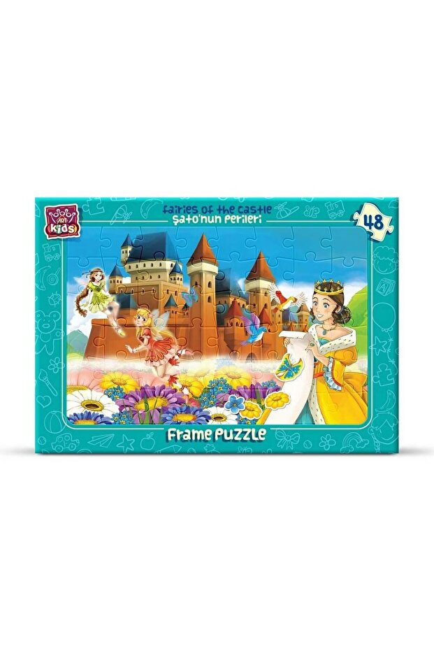 Art Kids Puzzle 48 Pieces Fairies of Castle