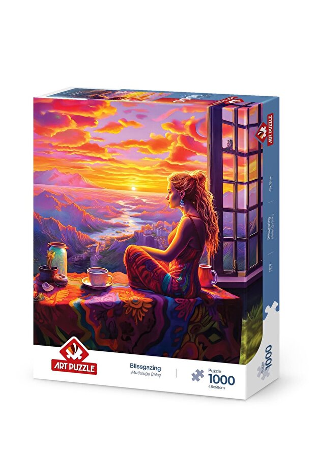 Mutluluğa Bakış 1000 Parça Puzzle - 1