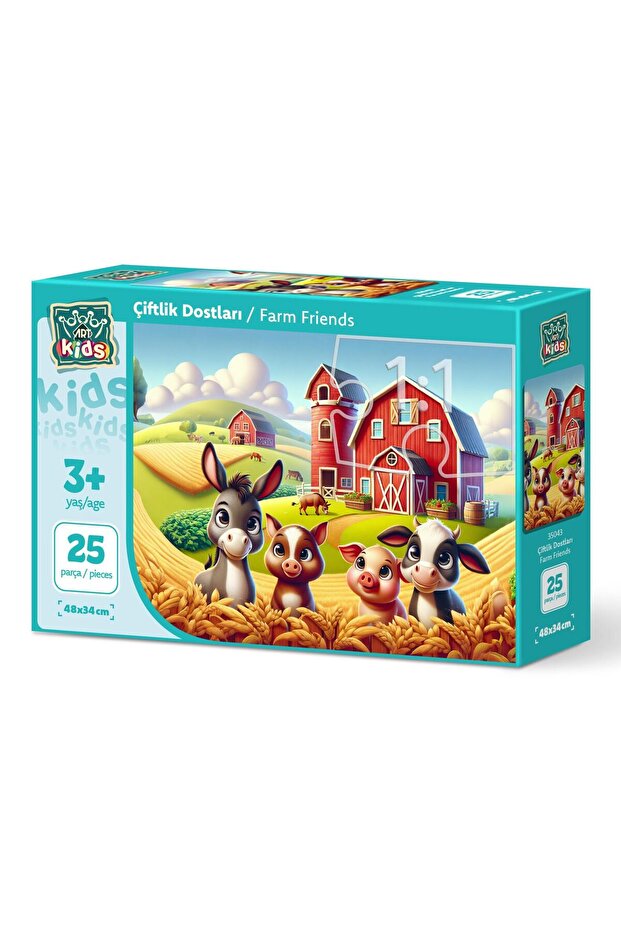 Art Child Farm Friends 25 Piece Puzzle
