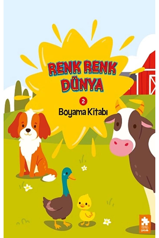 Renk Renk Dünya Boyama Kitabı 2