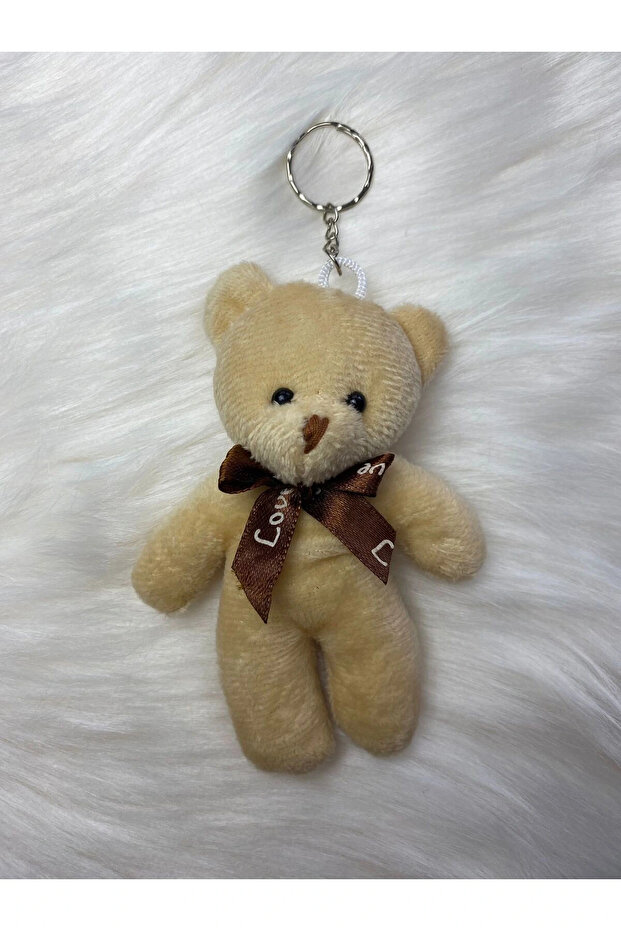 Plush Teddy Bear Keychain Cute Teddy Bear