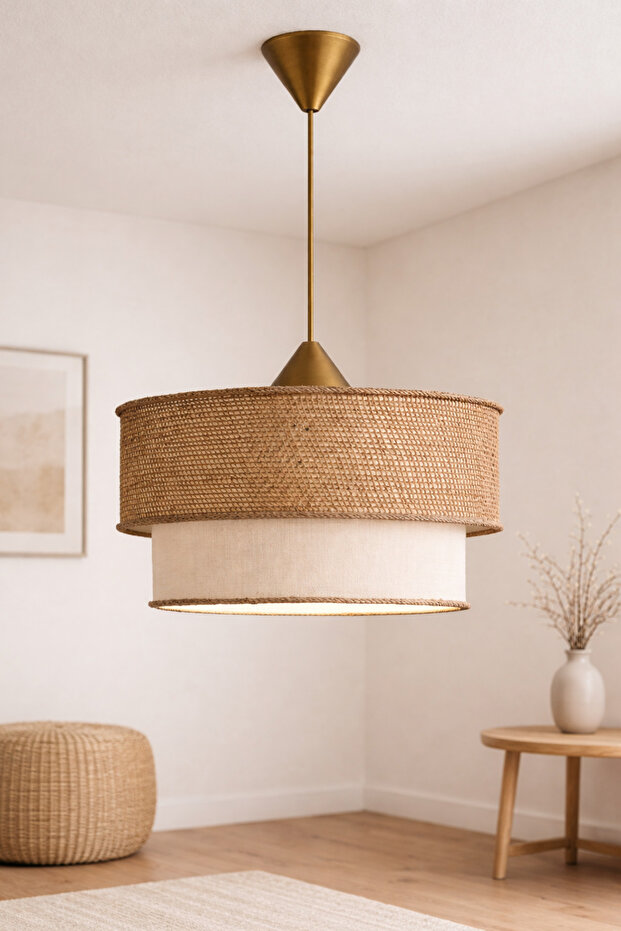 Redro Hasır Tekli Sarkıt Avize Eh02 - 8