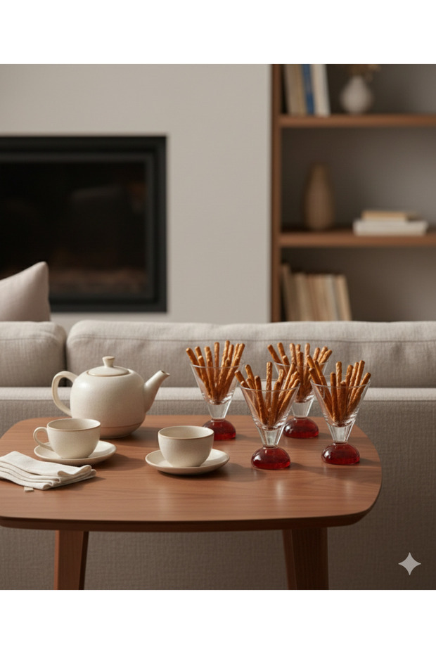 طقم فناجين قهوة بتصميم مميز - 2