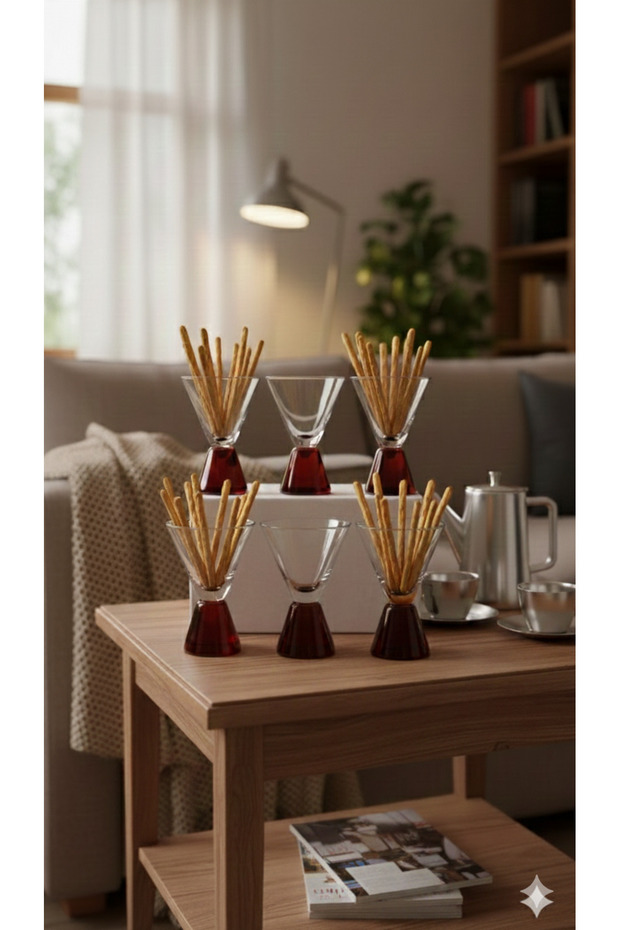 طقم فناجين قهوة بتصميم مميز - 4