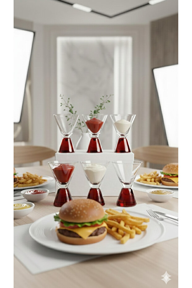 طقم فناجين قهوة بتصميم مميز - 1