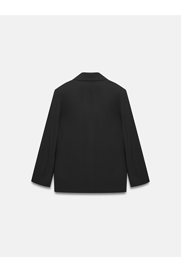 60767 Blazer Ceket-Siyah - 4