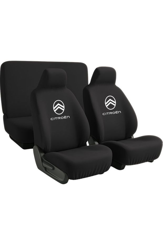 Seat Protection Set Compatible with Citroen C2 Quick Use - 1