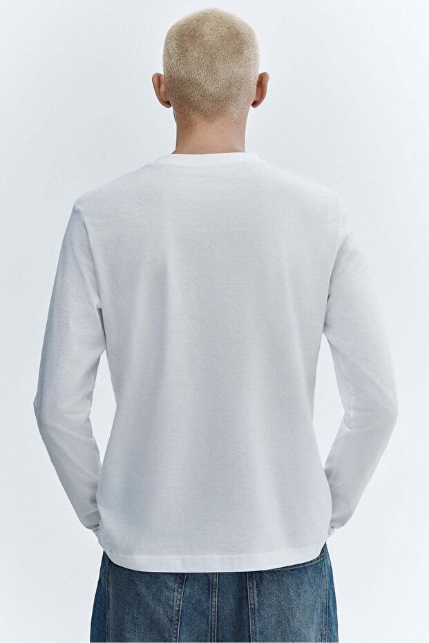 قميص جيرسي بقصّة عادية - 5