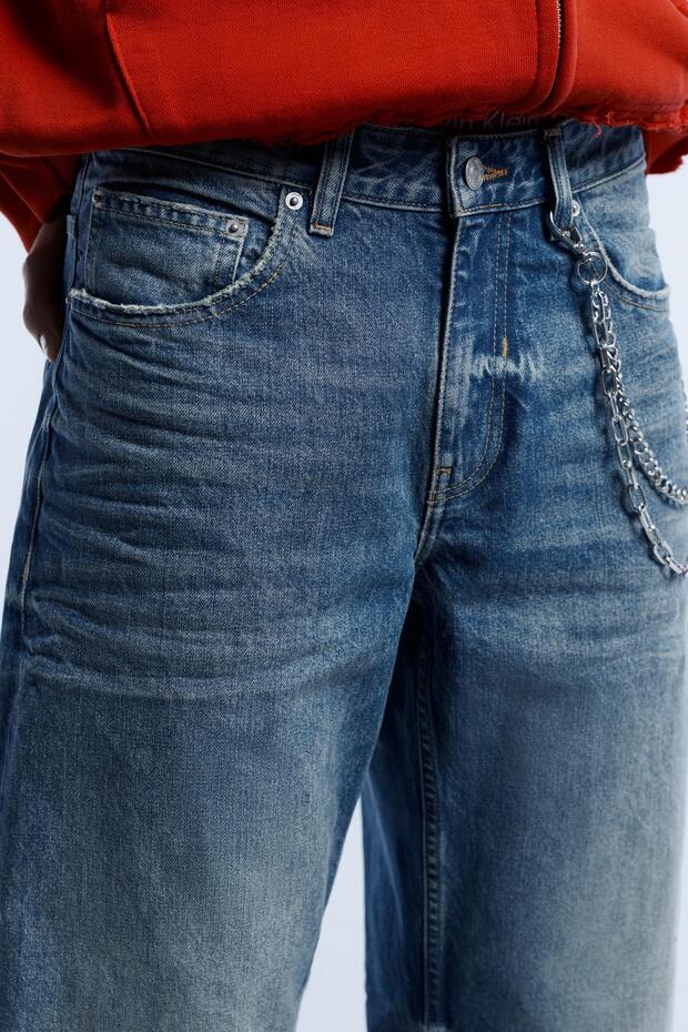 Düşük bel baggy jean - 5