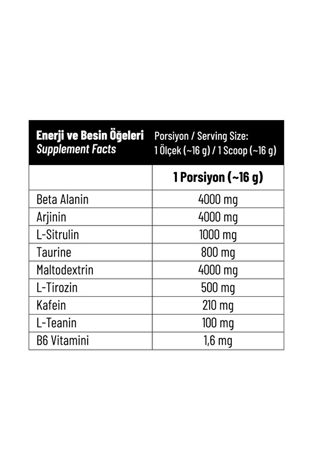 PRE-WORKOUT 480gr 30 SERVİS COLA - 2