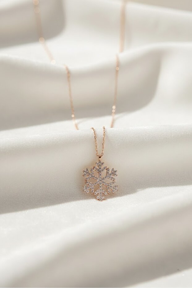 Kar Tanesi Kolye - 4