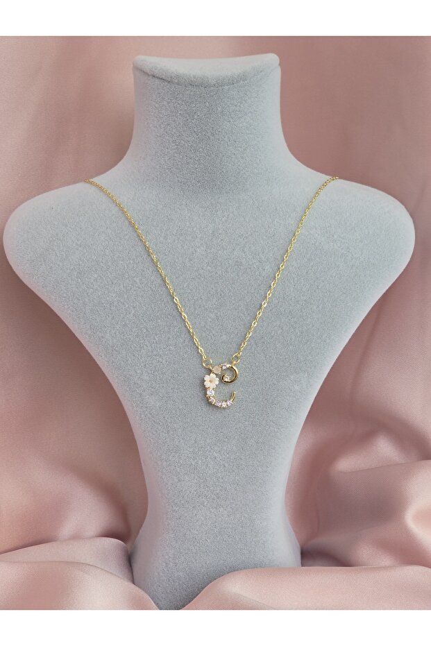 Çelik harf kolye - 8