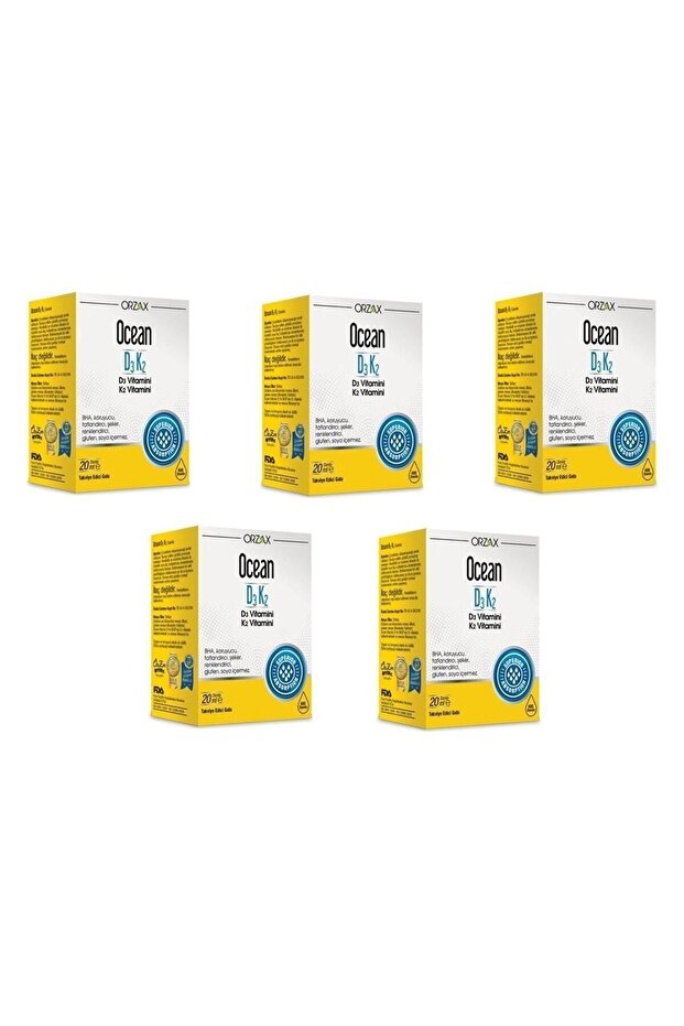 D3k2 Damla 20 ml 5 Kutu - 1