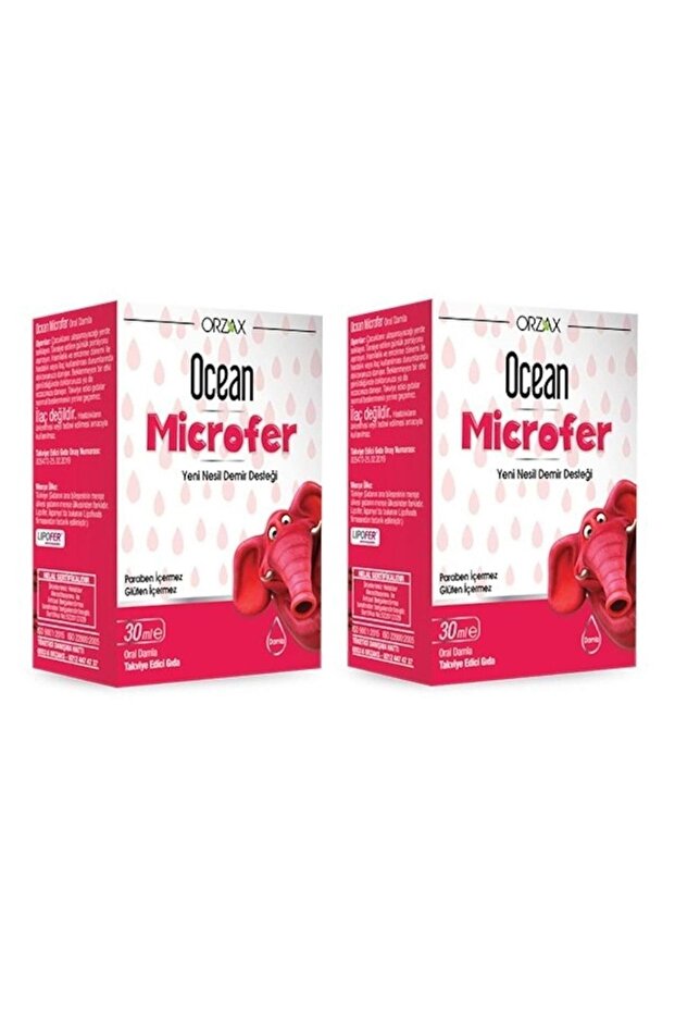 Orzax Microfer Damla 30 Ml 2 Adet - 1