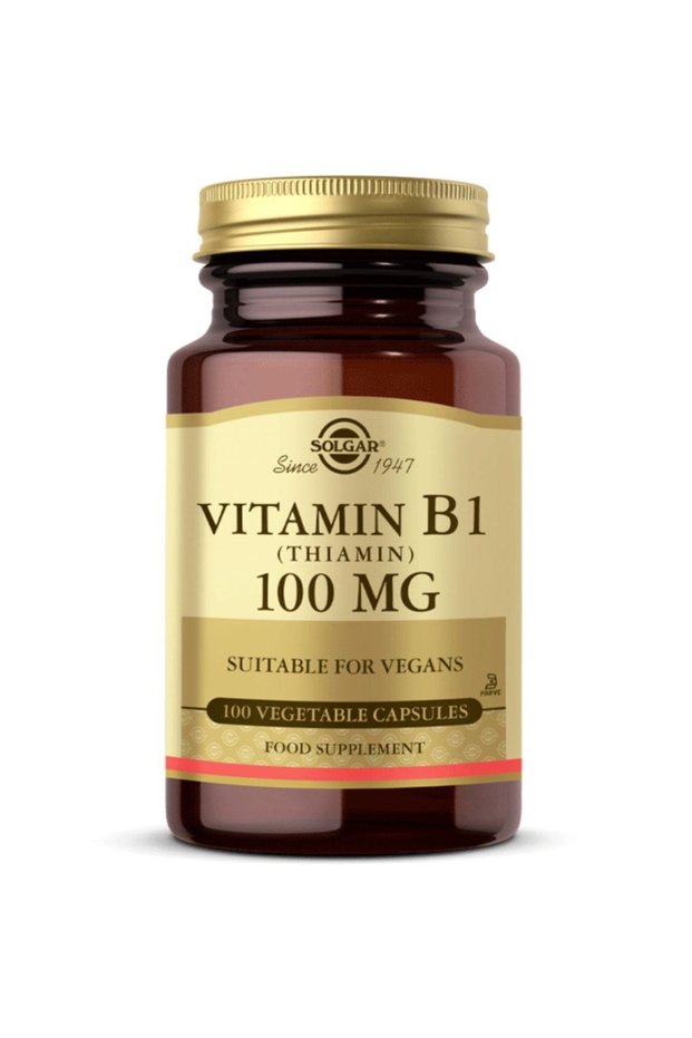 Vitamin B1 Thiamine (THIAMIN) 100 Mg 100 Capsules Skt:06-2024