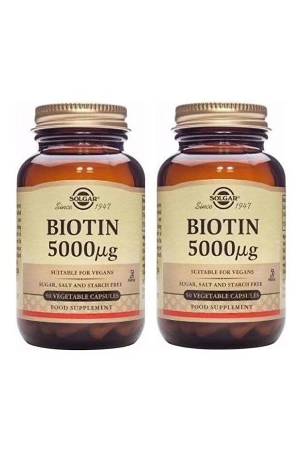 Biotin 5000 Mcg 50 Kapsül 2 Adet - 1