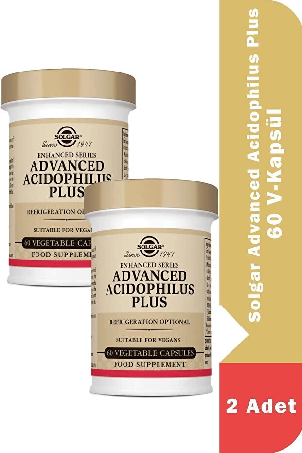 Advanced Acidophilus Plus 60 V-kapsül 2 Adet - 1